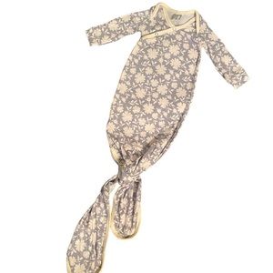 Copper Pearl Knotted Infant Gown NWOT